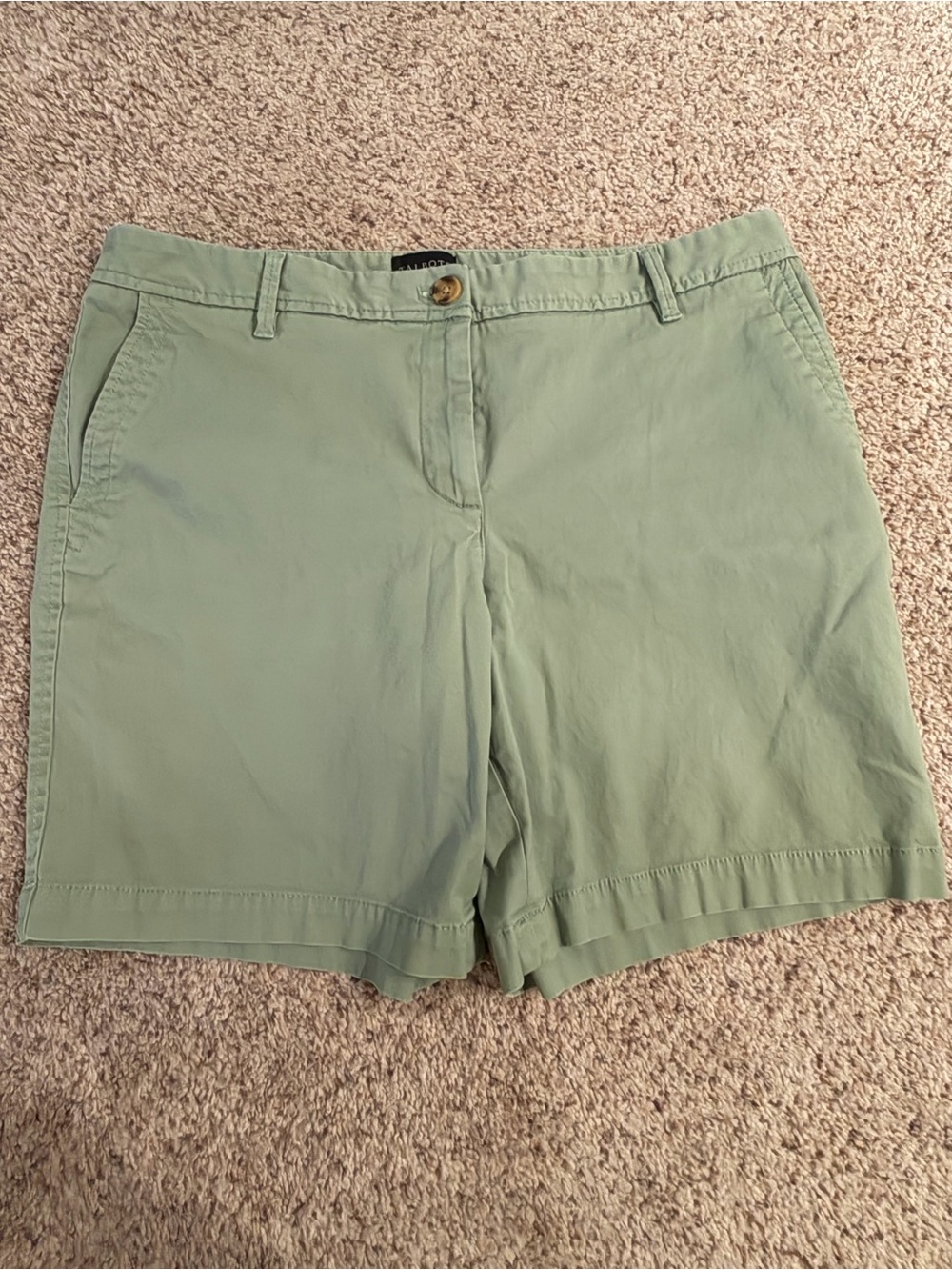 Talbots Relaxed Chino Shorts Size 10